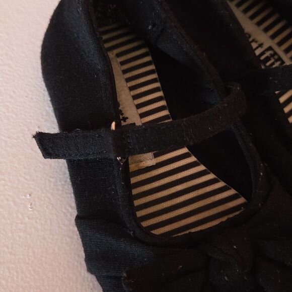 SmartFit Anna Wrap Ballet Black Shoes Size 5.5 - Picture 7 of 7